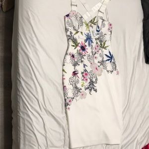 Ted Baker bodycon flower dress
